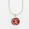 3451 S Mini Round "Art Deco" pendant - Image 2