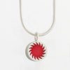 3451 J Mini Round "Fireball" pendant