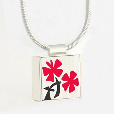 3263 J Square "Garden" pendant